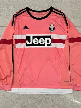 Juventus 15/16 long sleeve Away - Pogba #10 US SIZE MEDIUM